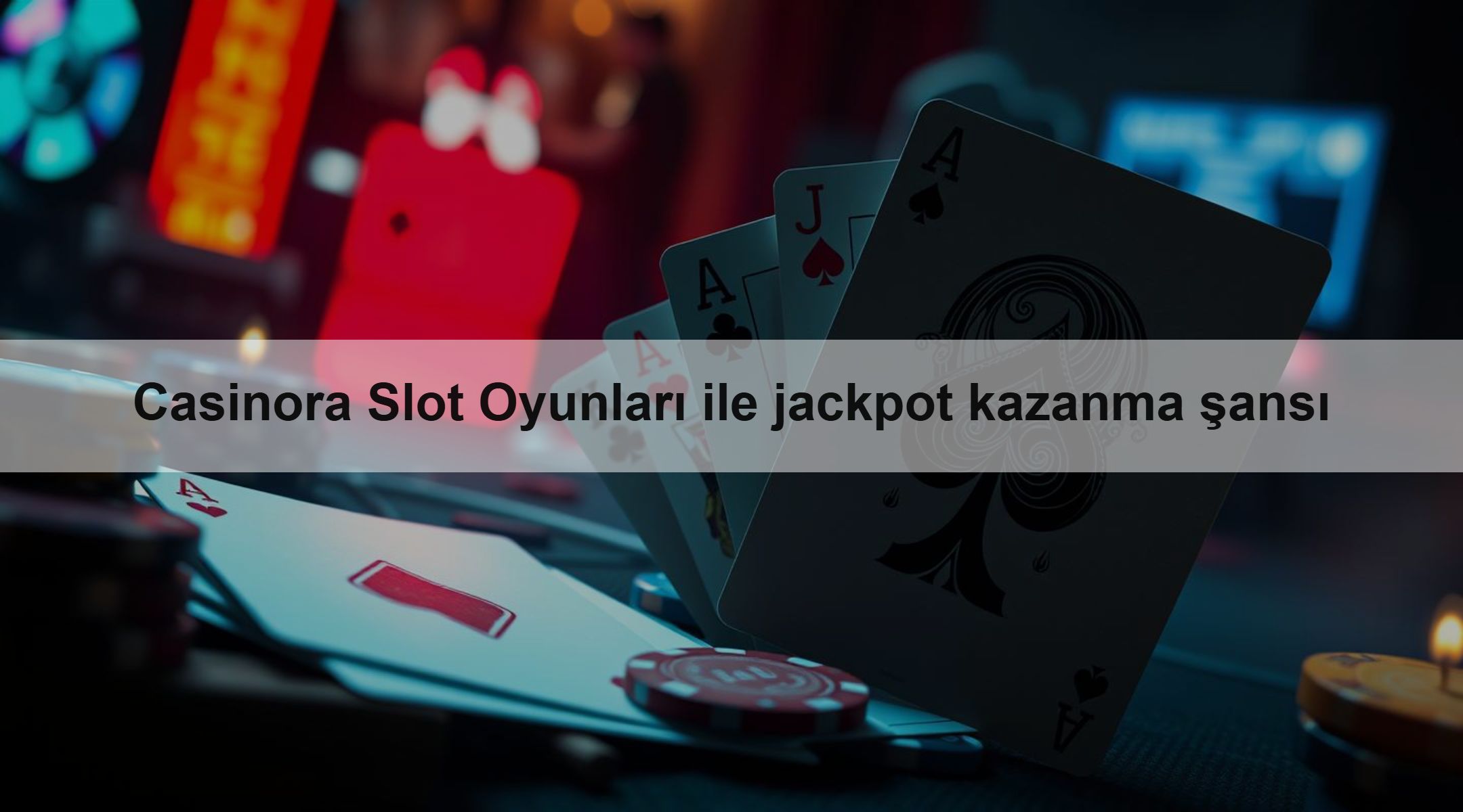 Casinora Slot Oyunları ile jackpot kazanma şansı