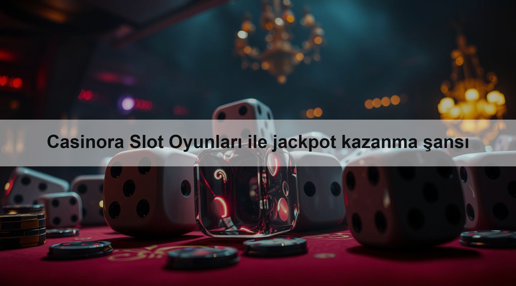Casinora Slot Oyunları ile jackpot kazanma şansı