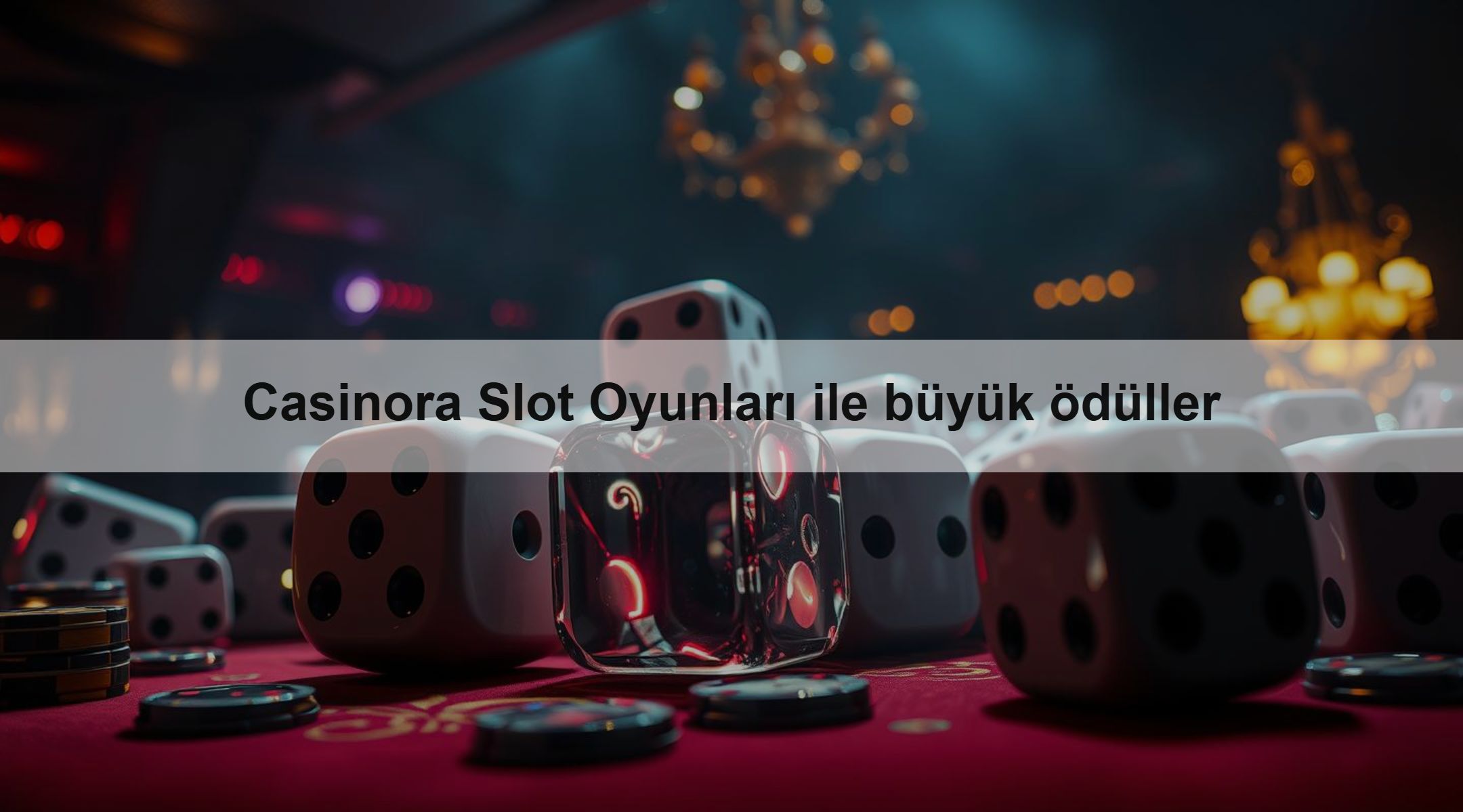 Casinora Slot Oyunları ile büyük ödüller