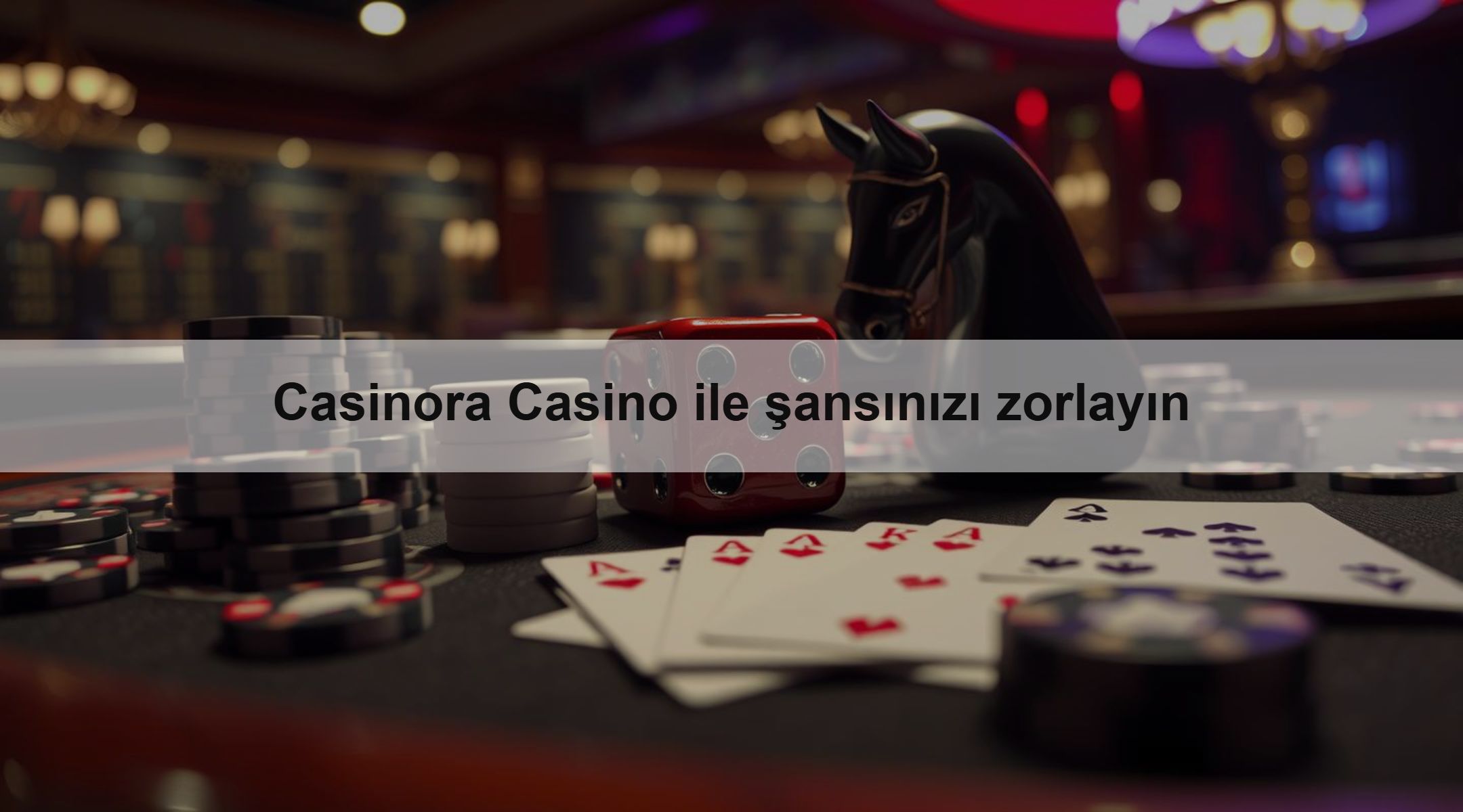 Casinora Casino ile şansınızı zorlayın